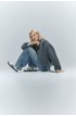 Укорочене пальто Valentir з турецького кашеміру зі стійкою